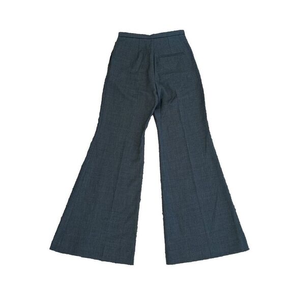 New Women's  COS Slim Tailored Wool Pants Gray Size 6 - Picture 4 of 5